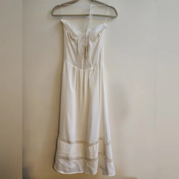Reformation Ronan Midi Dress Ivory - Picture 5 of 6